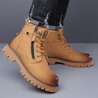 Men's Rugged Trail Boots – Hiking Boots with Deep-Tread Grip Sole