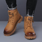 Men's Rugged Trail Boots – Hiking Boots with Deep-Tread Grip Sole