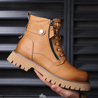 Men's Rugged Trail Boots – Hiking Boots with Deep-Tread Grip Sole
