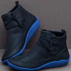 Men's Comfort Support Ankle Boots – Cushioned Side-Lace Walking Boots