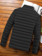 Men's Lightweight Quilted Jacket – Packable Windproof Puffer Jacket
