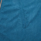 Men's Ribbed Textured Jacket – Classic Collared Casual Jacket with Pockets